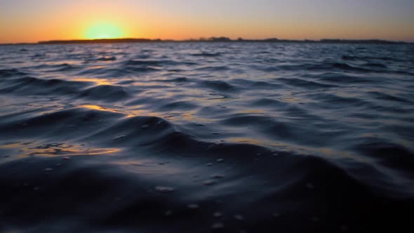 Sunset Water