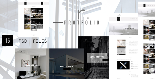 R.PROTFOLIO - Creative Personal/Company Portfolio template