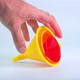 The hand picks up the Funnel for pouring water - VideoHive Item for Sale