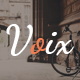 Voix - Blog PSD Template - ThemeForest Item for Sale