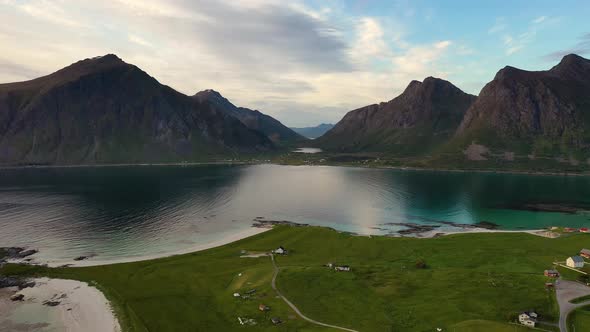 Beach Lofoten Archipelago Islands Beach