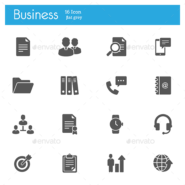 Business, Office Business Vector Icons