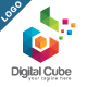 Digital Cube - Colorful Letter D Logo V2 - GraphicRiver Item for Sale