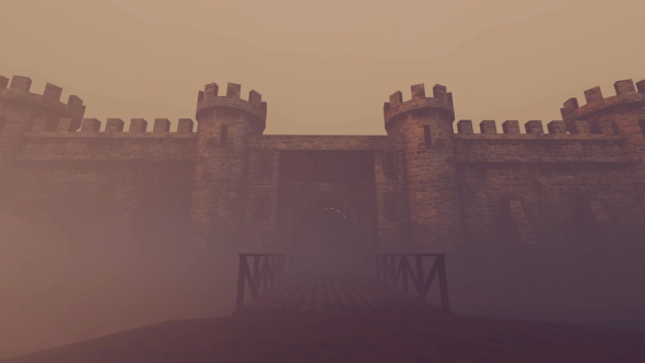 Medieval Castle - Dark Weather