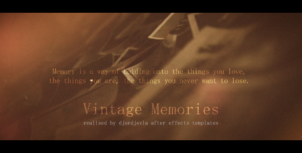 vintage memories film projector after effects template free download