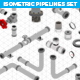 Isometric Pipelines Set - GraphicRiver Item for Sale