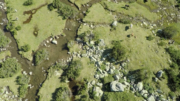 Aerial Footage of Bulgaria Majestic Pirin Mountain 6