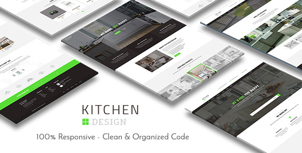 Kitchen - HTML Responsive Template
