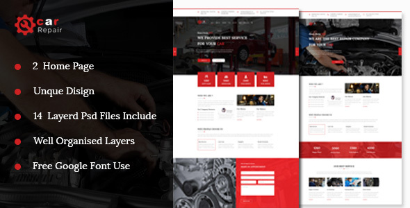 Car Repair And Maintenance Template