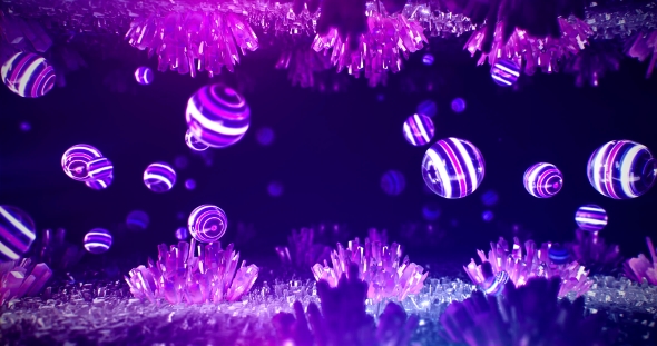 Crystal Neon Cave