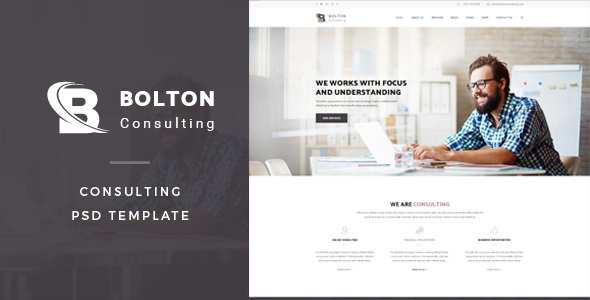 Bolton : Consulting PSD Template