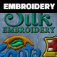 Silk Embroidery Effect Photoshop Action - GraphicRiver Item for Sale