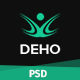 DEHO - Yoga, Gym & Health Related PSD Template - ThemeForest Item for Sale