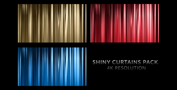 Shiny Curtains Pack 4K