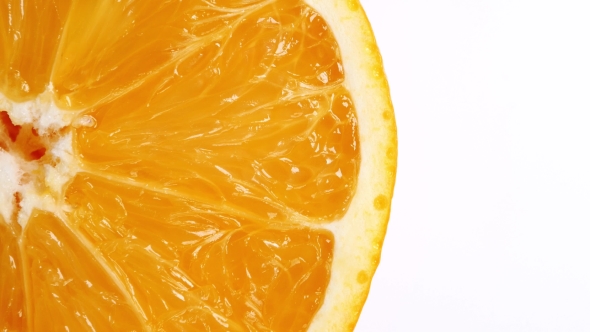 Rotating Orange Slice