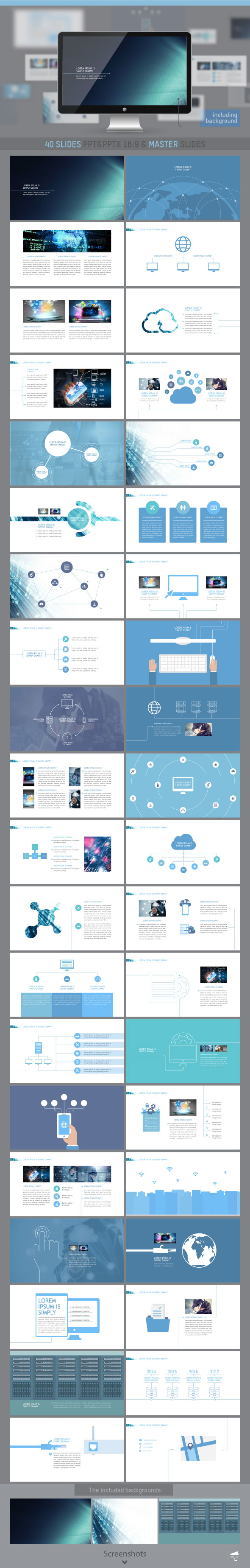 Technology Powerpoint Templates From Graphicriver