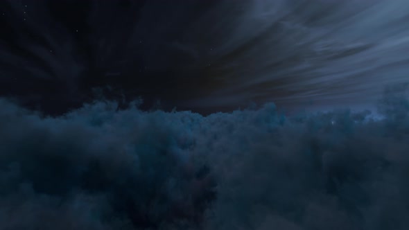 Flying In The Cinematic Night Clouds alt