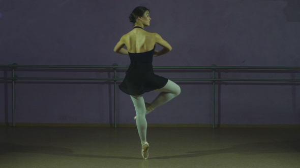 The Dancer Performs a Pirouette