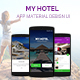 Hotel Booking Material  UI - GraphicRiver Item for Sale