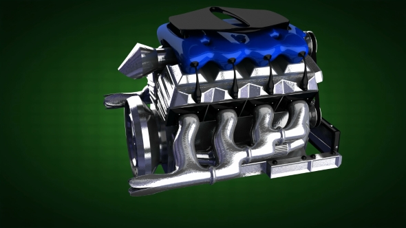 Loop Rotate Car Engine alt