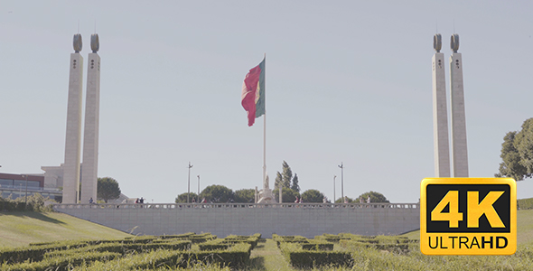 Eduardo's VII Park in Lisbon, Portugal