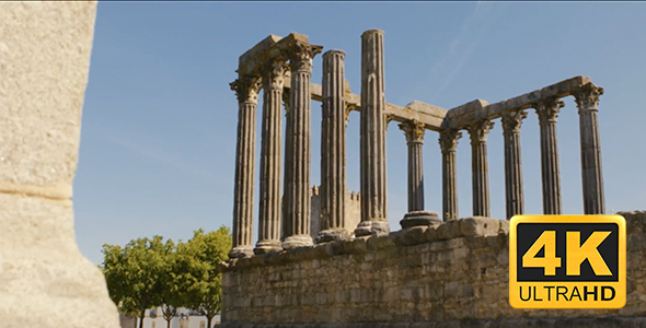 Évora's Roman Temple of Diana in Alentejo Portugal