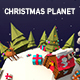 Christmas Planet Rotation Footage - VideoHive Item for Sale