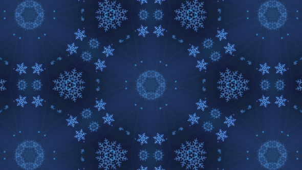 VJ Abstract Snow