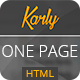 Karly - Creative Html Template - ThemeForest Item for Sale