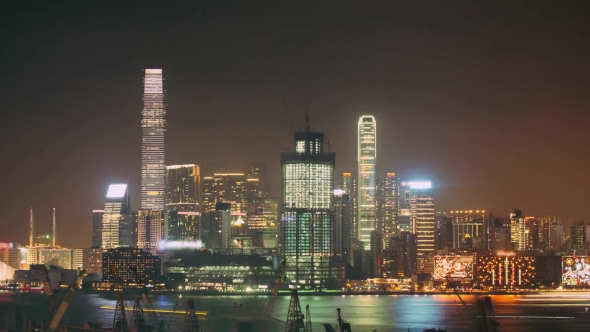 Day And Night In Hong Kong