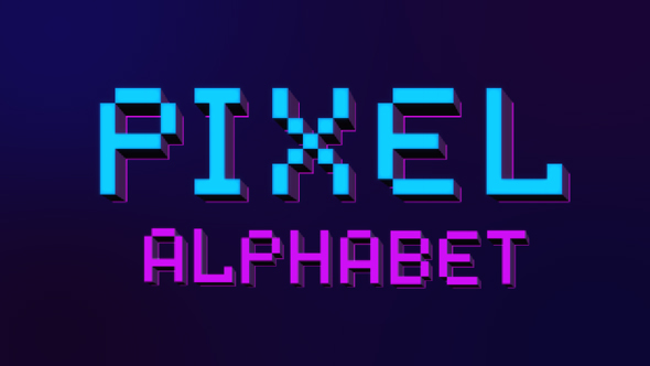 Pixel Letters