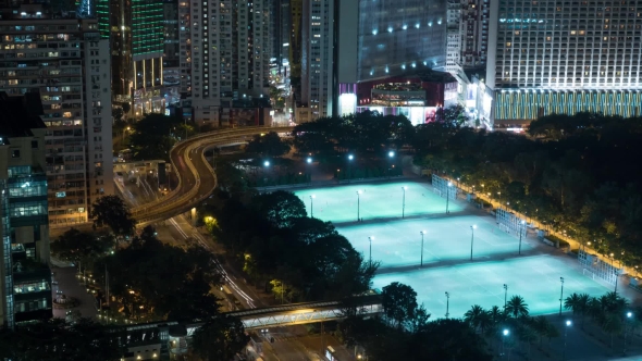 Hong Kong, Night Cityscape