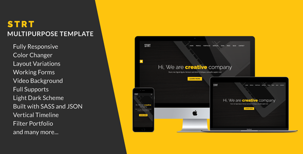 STRT - Multipurpose Site Template