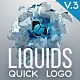 Liquids Quick Logo Pack 3 - VideoHive Item for Sale