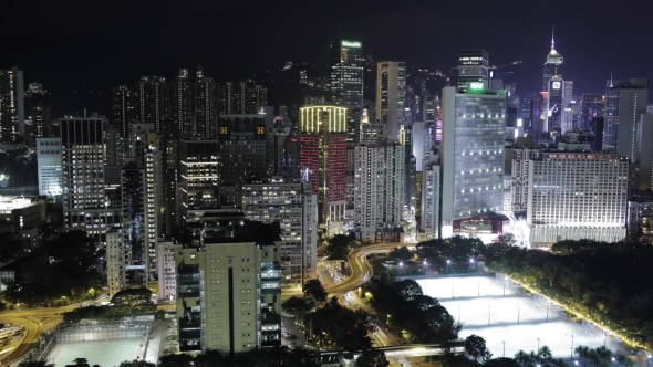 Of Night Life In Hong Kong