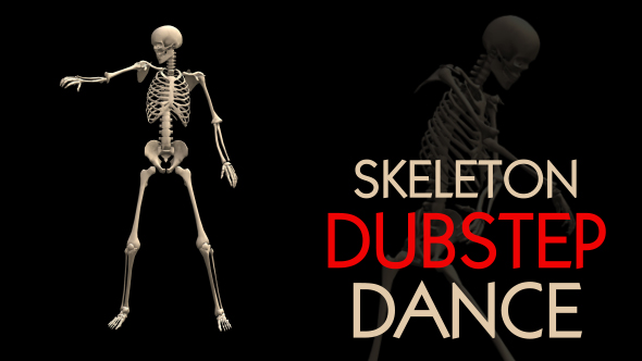 Skeleton Dubstep Dance