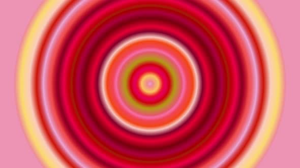 Colorful vortex circle inhale animation motion graphics