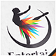 Dancing Woman Logo - GraphicRiver Item for Sale