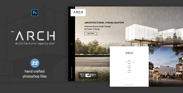 Arch - Architecture & Agency PSD