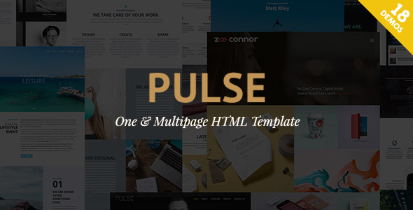 Pulse - Premier HTML Template