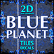 Blue Planet Game Map Tiles and Decals - GraphicRiver Item for Sale