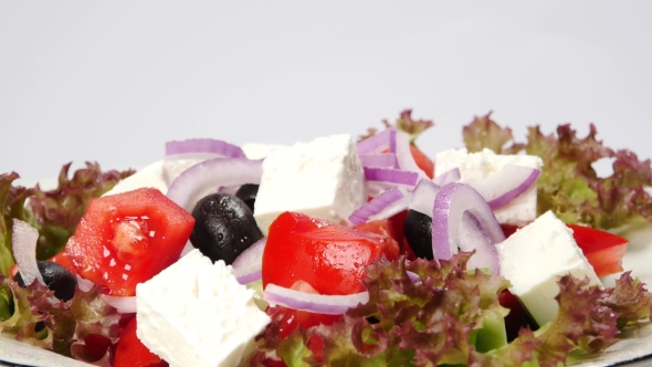 Fresh Vegetable Greek Salad