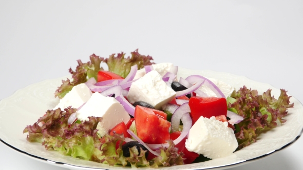 Fresh Vegetable Greek Salad