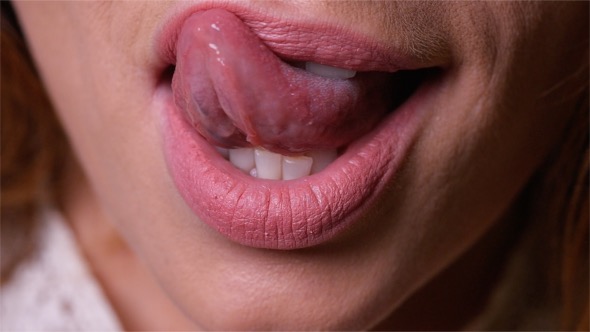 Lips Close-Up