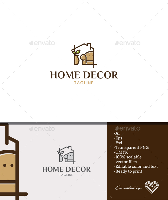 Home Decor Logo Template