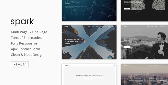 Spark | Modern Multipurpose HTML5 Template