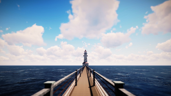 Lighthouse - Sunny Day