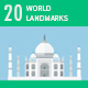 20 World Landmarks - VideoHive Item for Sale