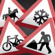 UK Road Signs: Warnings 3 - GraphicRiver Item for Sale