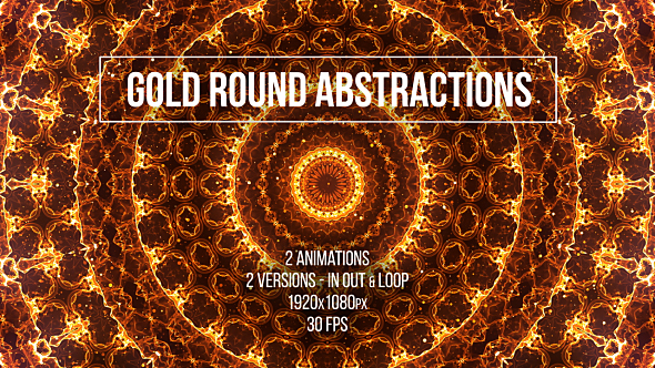 Gold Round Abstractions